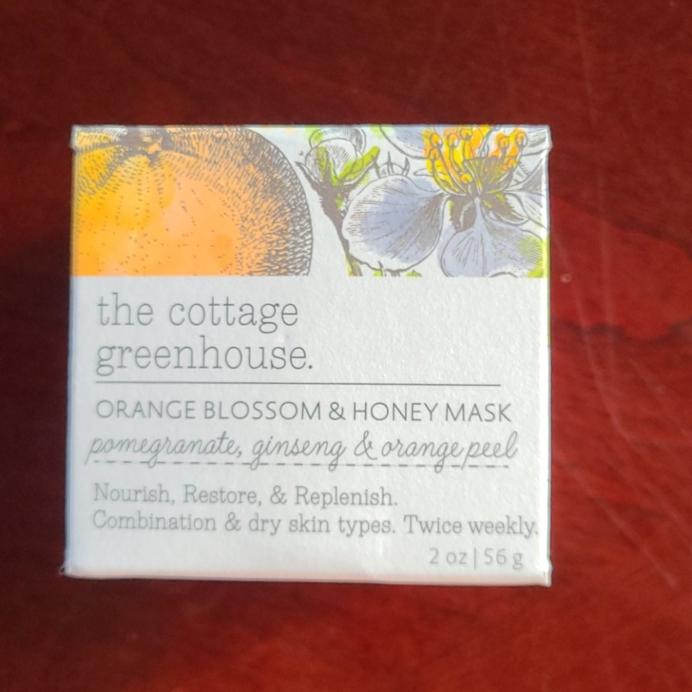 The Cottage Greenhouse Orange Blossom & Honey Mask